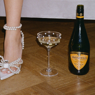 Pearl Glass Coupe - Clear