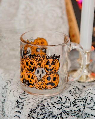 Pumpkin Playtime Vintage Inspired Mug