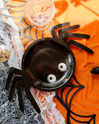 Spider Shaped Paper Plate