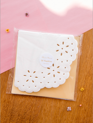 Broderie Anglaise Napkins