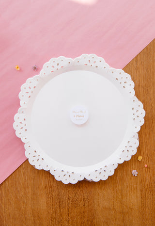 Broderie Anglaise 10" Plates