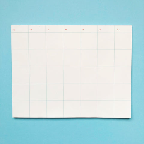 Shorthand Calendar Notepad