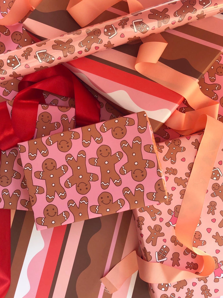 Confectioner's Stripe Gift Wrap