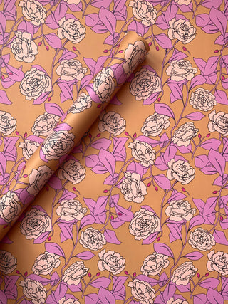 Pink Peony Gift Wrap