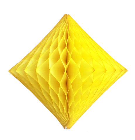 Yellow Honeycomb Diamond
