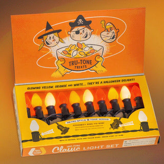 Candy Corn Vintage Style Halloween C7 LED 10-Light Sets