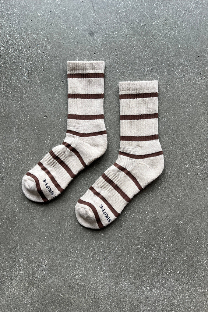 Striped Boyfriend Socks