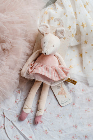 Pink mouse - The Little School of Dance - Moulin Roty