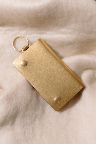 The Snaps Keychain Wallet - Golden