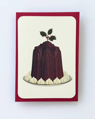 Christmas Plum Puddings Mixed Set Greeting Cards