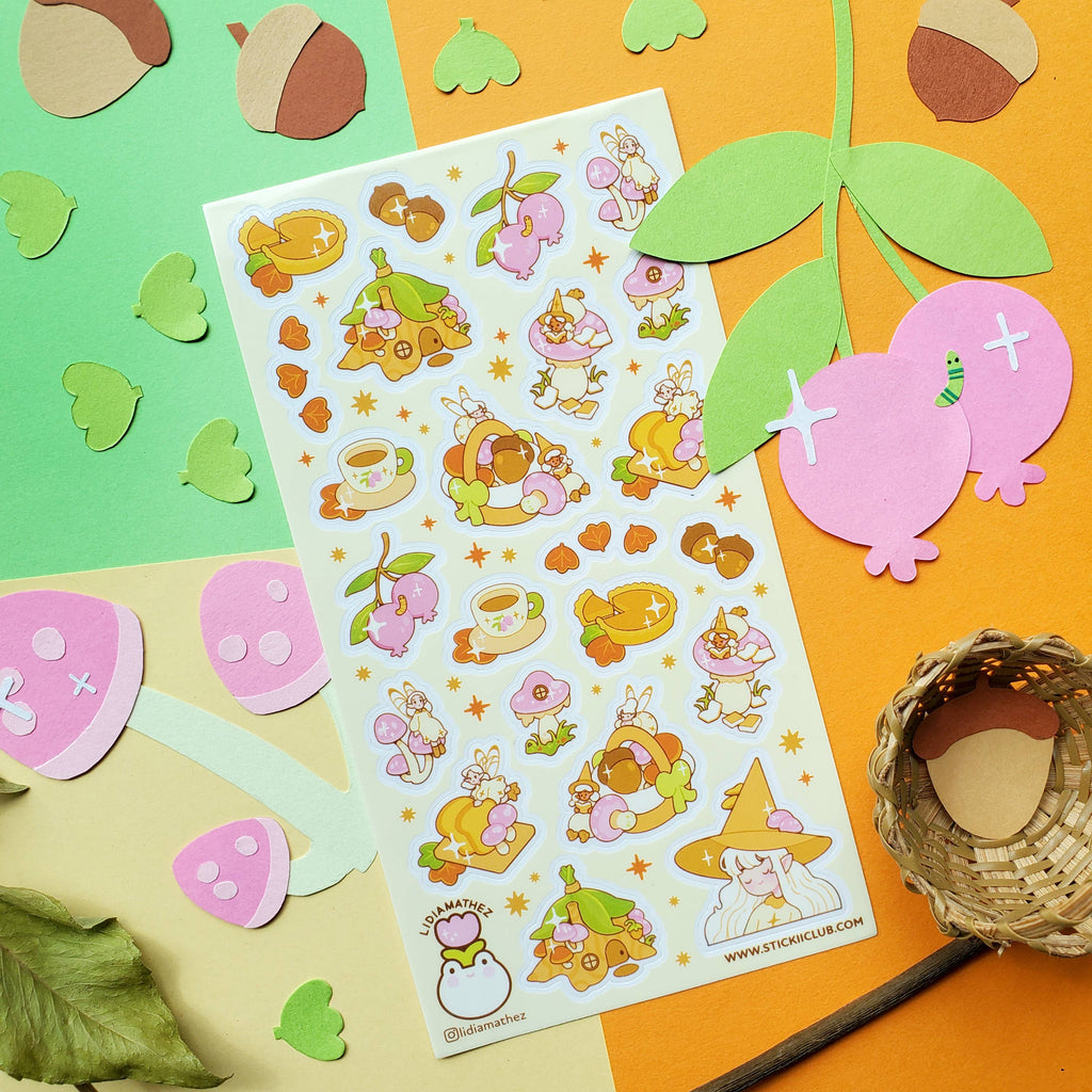 Woodsy Witches & Fairies Sticker Sheet