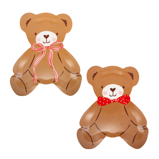 Teddy Bear Shaped Plate Set