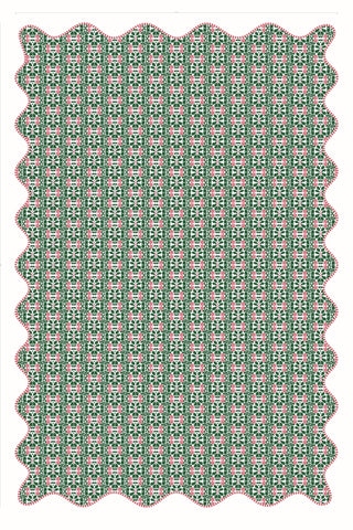 Embroidered Pomegranate Tablecloth