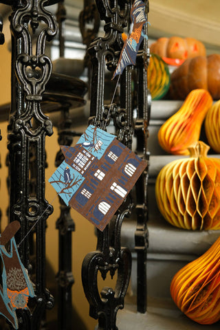 Haunted House Sewn Garland