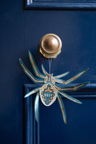 HANGING SPIDER PAPER ORNAMENTS
