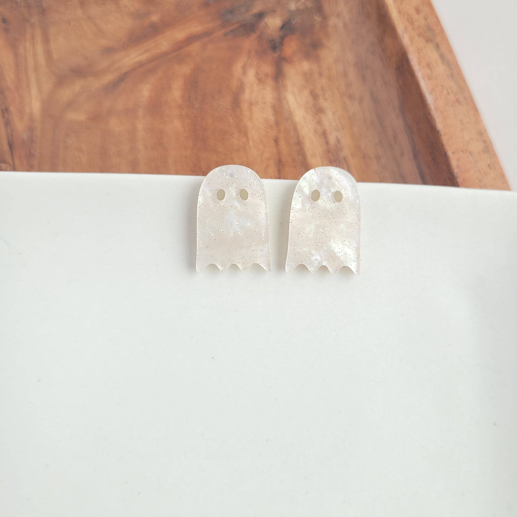 Ghost Stud Earrings