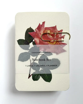 Garden Roses Notebook Set