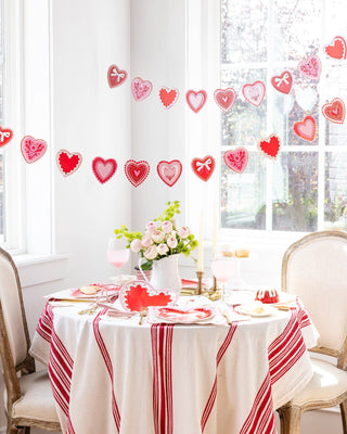 Layered Vintage Heart Banner