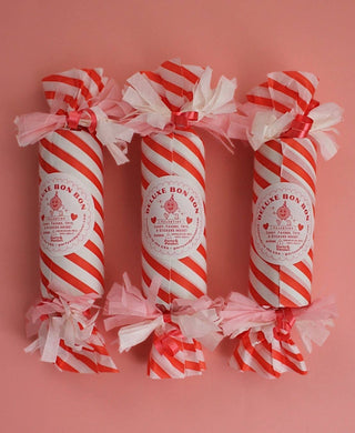 Handmade Deluxe Surprise Bon Bon - Red Striped Valentine