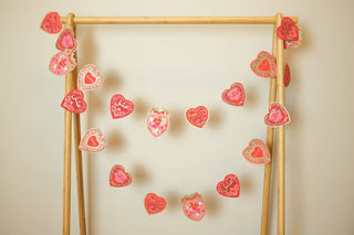 Valentine's Sewn Garland