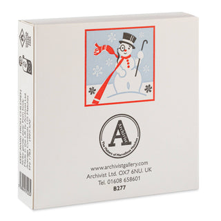 Snowman | Square - Christmas Safety Matches🎄