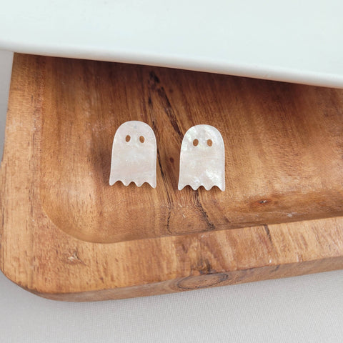 Ghost Stud Earrings