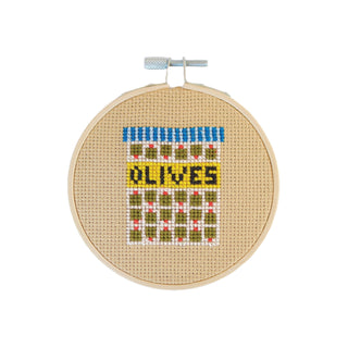 Olives Cross Stitch Kit