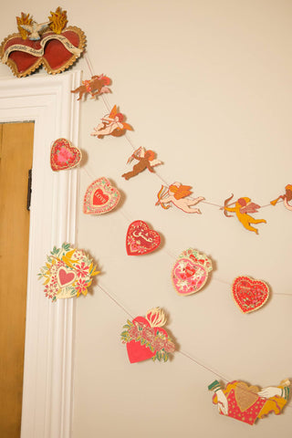 Valentine's Sewn Garland