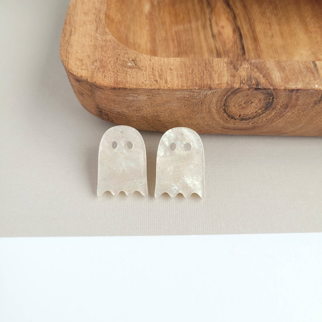 Ghost Stud Earrings