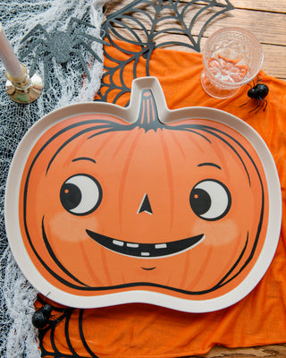 Pumpkin Bamboo Tray