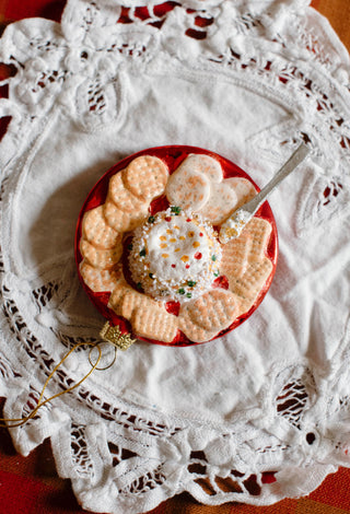 Holiday Cheese Ball Ornament