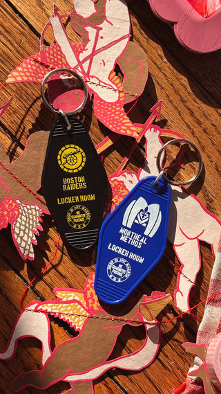 Motel Key Fob - Montreal Metros (Heated Rivalry)