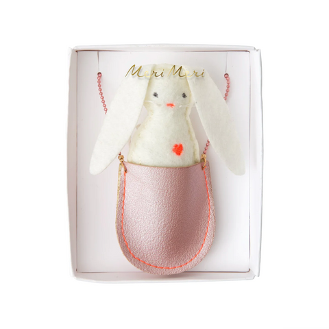 Bunny Pocket Necklace - Meri Meri