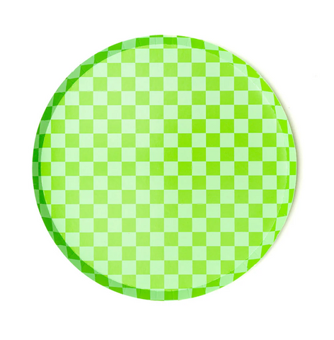 Check It! Lime Dinner Plates - 8 Pk.