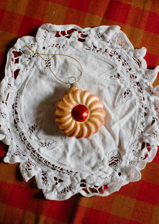 Cherry Italian Cookie Ornament
