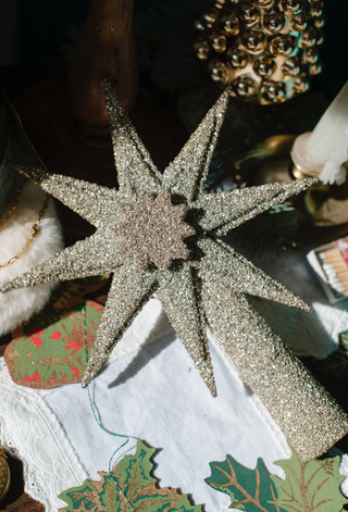 Celestial Glitter Tree Topper