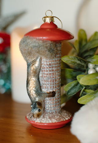 Troublemaker Squirrel Ornament