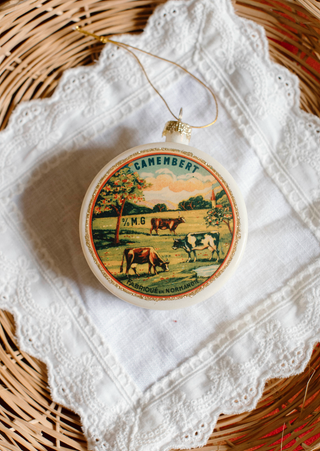 Camembert Cheese Ornament