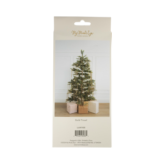 Gold Tree Tinsel