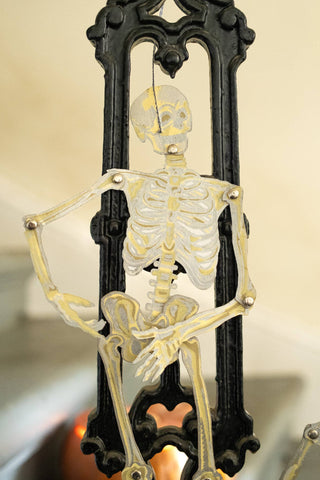 Dancing Skeletons Paper Ornaments