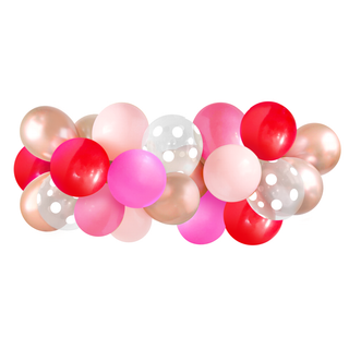 Balloon Garland - Pink & Red (Valentine's)