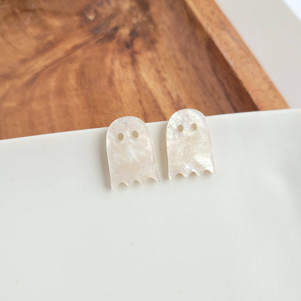 Ghost Stud Earrings