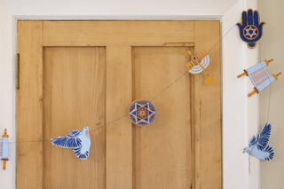 Hanukkah Sewn Garland