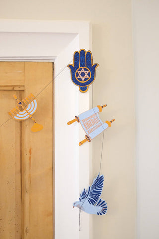 Hanukkah Sewn Garland
