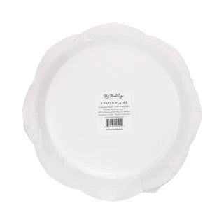 Scalloped Scattered Heart Plate