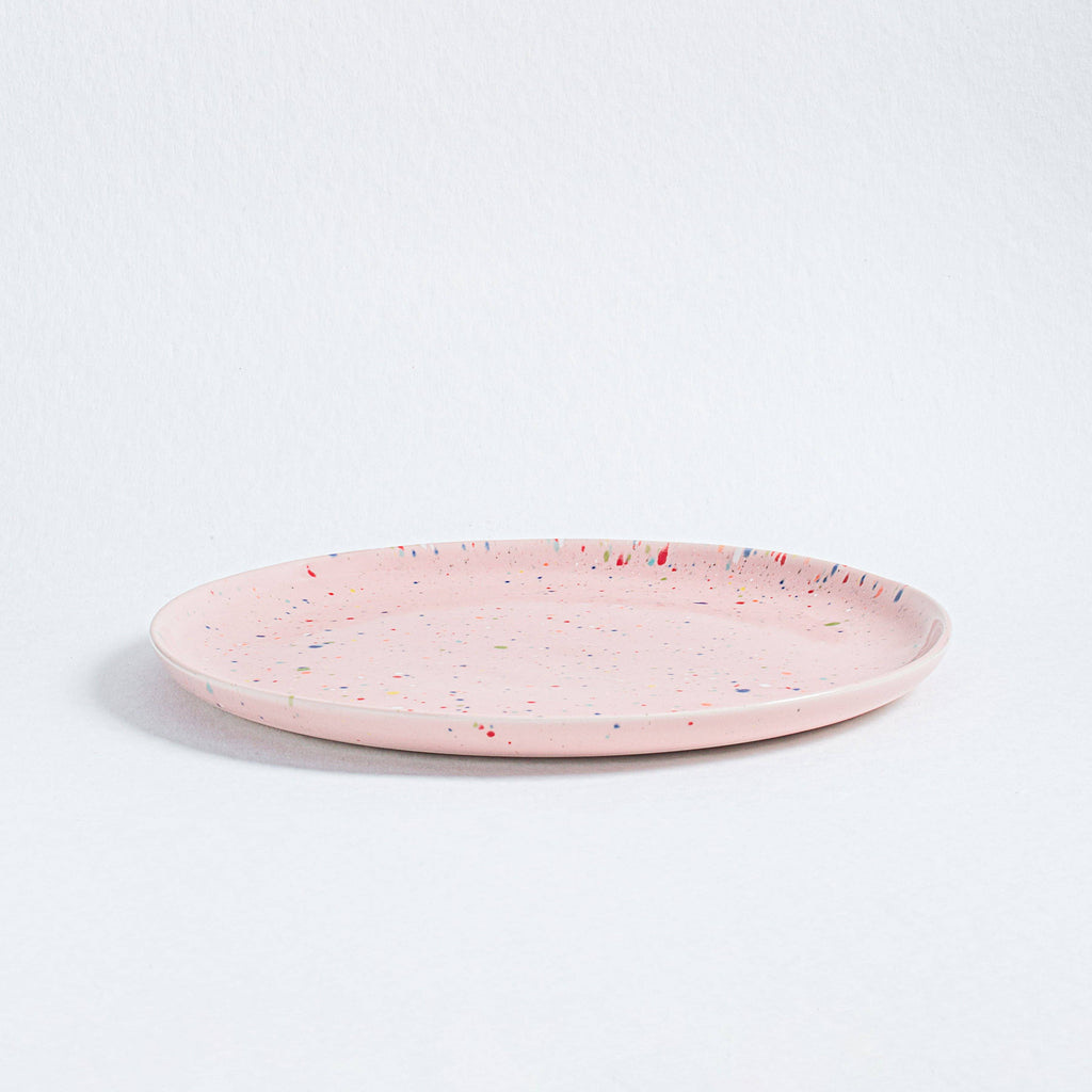 New Party Dinner Plate 27cm Pink