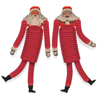 Vintage Christmas Santa Tissue Dancer - Two Styles