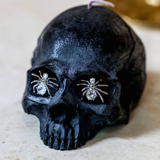 Silver Spider Stud Earrings: Spooky Chic Halloween Jewelry