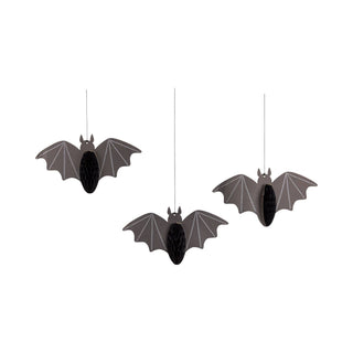 Bats Honeycomb Banner