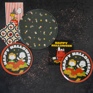 Peanuts Halloween  Dinner Plates